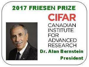 2017 Friesen Prize - Dr. Alan Bernstein